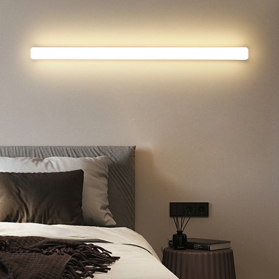 Contemporary Plastic Wall Mounted Light Fixture for Bedroom
