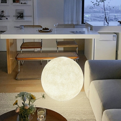 Contemporary Resin Floor Lamp Single Lighting for Living Room