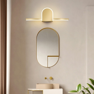 Contemporary Vanity Mirror Lights Metal LED Bathroom Lighting for Makeup