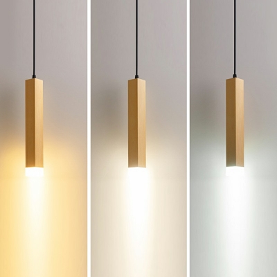 Contemporary Warm Light Geometric Hanging Pendant Lights Metal Hanging Pendant Light
