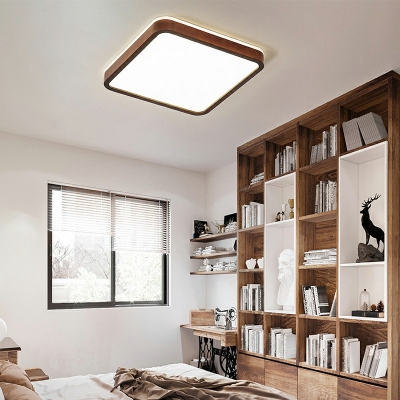 Flush Light Fixtures Modern Style Acrylic Flushmount Lighting for Living Room