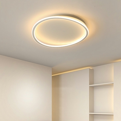 LED Flush Mount Ceiling Light Fixture Modern Minimalism Ceiling Flush Mount Lights for Living Room