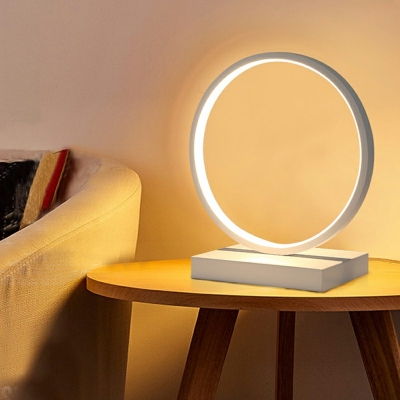 1 Light Linear Shape Modern Table Lamps Acrylic Bedroom Table Lamps