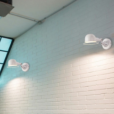 1-Light Sconce Lights Modernist Style Dome Shape Metal Wall Mounted Light