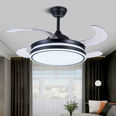 Modern Fan Chandelier Lighting Fixtures Nordic Style Pendant Lighting Fixtures for Living Room
