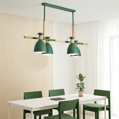 Modern Island Chandelier Lights Nordic Style Macaron Hanging Ceiling Light for Dinning Room