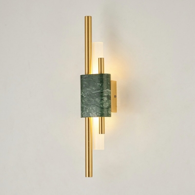 1-Light Sconce Light Fixture Contemporary Style Geometrial Shape Metal Wall Lighting Ideas