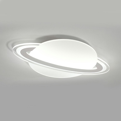 Contemporary Star Flush Mount Light Fixtures Acrylic and Metal Led Flush Light