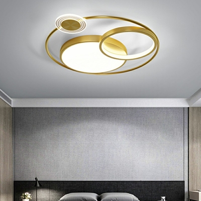 Flush-Mount Fixture Modern Style Acrylic Flush Mount Lamps for Living Room