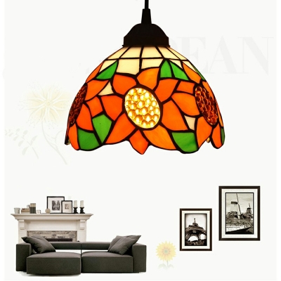 Tiffany Stained Glass Pendant Light for Dining Room and Living Room