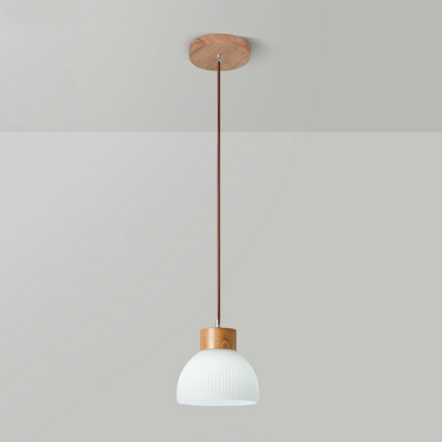 Contemporary Pendant Light Fixture Wood Lighting for Living Room