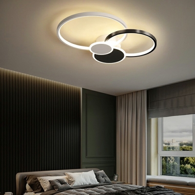 Flush Mount Lamps Modern Style Acrylic Flush Light for Living Room