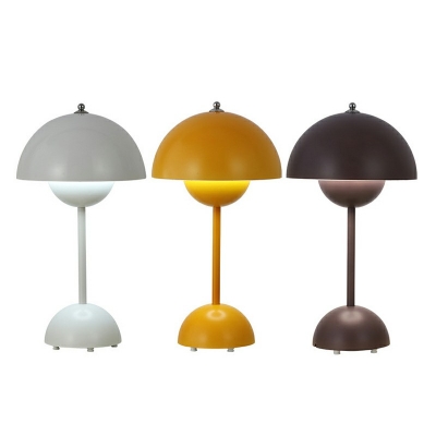 Contemporary Dome Nights and Lamp Metal Minimalism Table Light for Bedroom