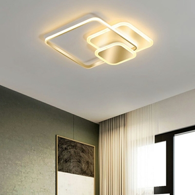 Contemporary Style Ceiling Light Geometric Acrylic Ceiling Fixture