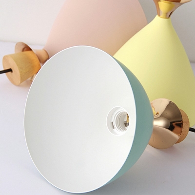 LED Contemporary Macaron Ceiling Light Simple Nordic Pendant Light Fixture for Living Room