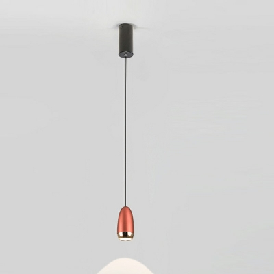 Metal Hanging Ceiling Lights Modern Minimalism Suspension Pendant for Bedroom