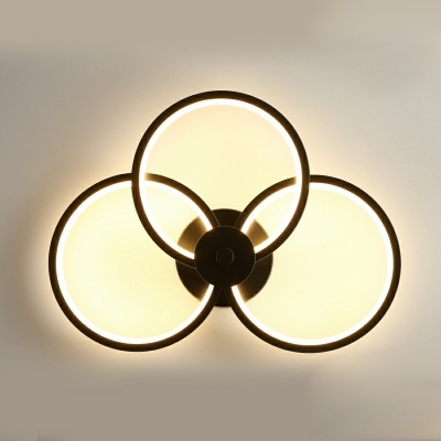 Silica Gel Shade Sconce Light Fixtures LED Modern Wall Sconce Lighting
