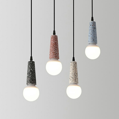 Stone Pendant Lighting Fixtures Modern Minimalism Suspension Light for Living Room