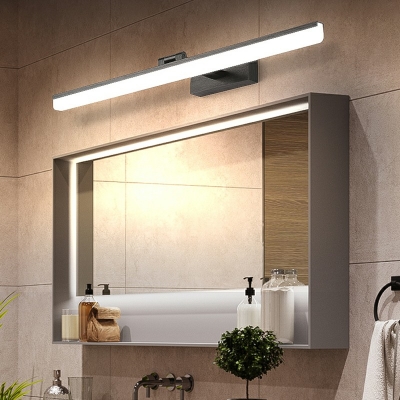 Modernism Swing Arm Led Bathroom Lighting  Aluminum Led Lights for Vanity Mirror