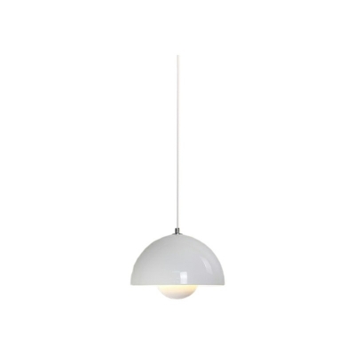 1-Light Down Lighting Minimalism Style Geometric Shape Metal Hanging Ceiling Lights