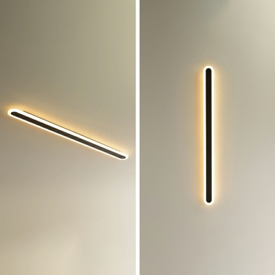 1-Light Sconce Lights Contemporary Style Geometric Shape Metal Wall Mount Light