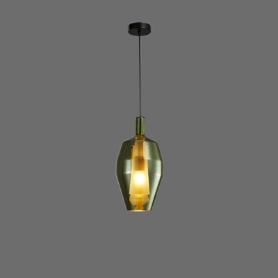 Dome Glass Pendulum Lights Modern Creative Hanging Pendant Lamp for Dinnning Room