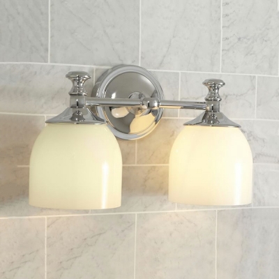 E27 Wall Mounted Vanity Lights Glass Vanity Light for Bathroom
