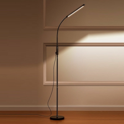 LED Minimalist Style Floor Lamp Line Shape Floor Light  for Living room and Study Room