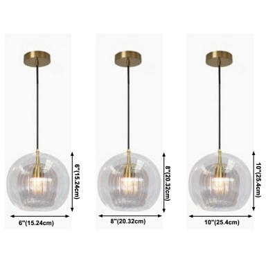 Modern Creative Personality Glass Minimalist Hanging Light Fixtures Hanging Ceiling Lights
