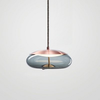 Restaurant Bar Single Head Glass Luxury Hanging Light Fixtures Hanging Ceiling Lights