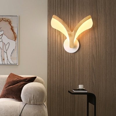 Wall Lighting Fixtures Contemporary Style Acrylic Wall Mounted Light for Bedroom