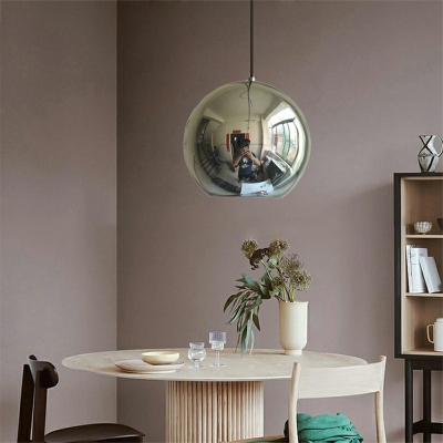 Glass Modern Hanging Pendant Lights Minimalism Down Lighting for Living Room