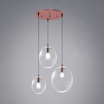 Spherical Ball Glass Hanging Light Fixtures Hanging Ceiling Lights
