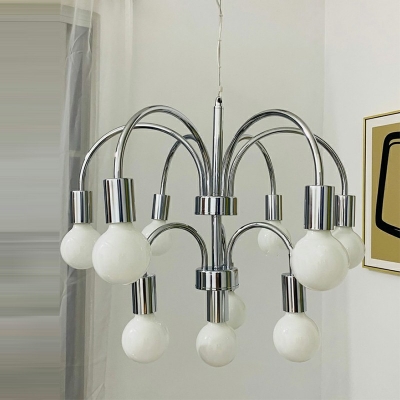 Sputnik Metal Chandelier Pendant Light Modern Creative Clusters Pendant for Dinning Room