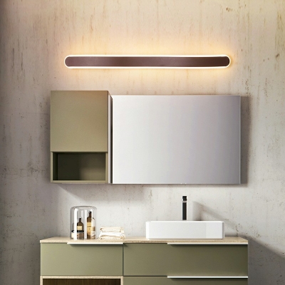 Vanity Lamps Modern Style Acrylic Vanity Lighting Ideas for Bathroom
