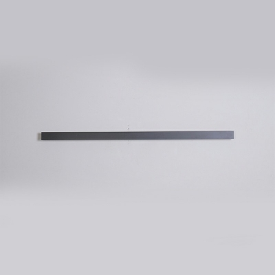 Black Linear Sconce Light Fixture LED 2