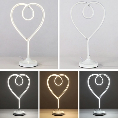 Girl Fashion Nightstand Lamp Romantic Home Art Deco Table Lamp
