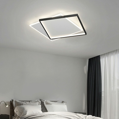 LED Contemporary Ceiling Light Simple Nordic Ceiling Light Fixture for Living Room