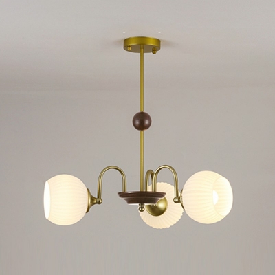 Pendant Lighting Modern Style Glass Hanging Ceiling Light for Living Room