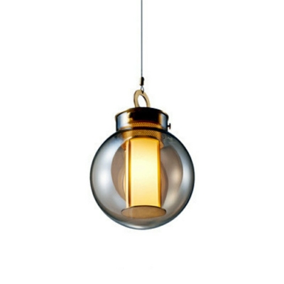 Restaurant Bar Ball Single Head Glass Luxury Hanging Light Fixtures Hanging Ceiling Lights