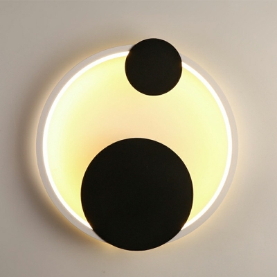 Silica Gel Shade Wall Light Fixture LED Lighting Minimalist Wall Sconce for Bedroom
