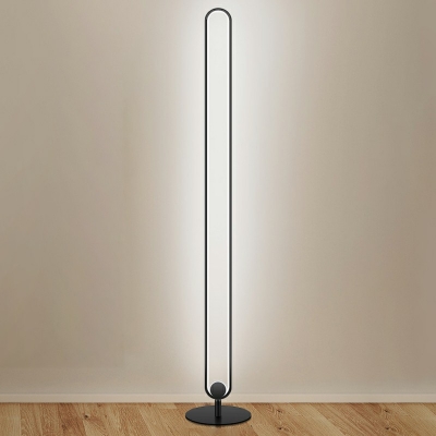 Vertical Bedroom Bedside Lamp Net Red Creative Line Floor Lamp Standing Lamp
