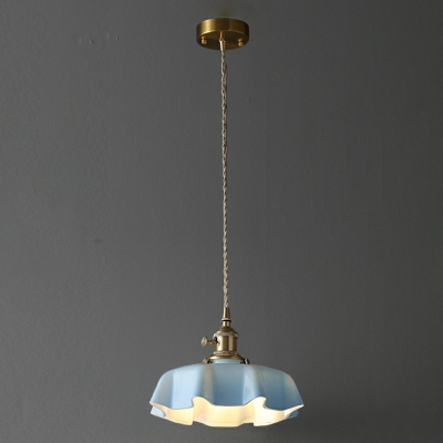 Mid-Century Design Geometric Pendant Light Glass Ceiling Pendant Light