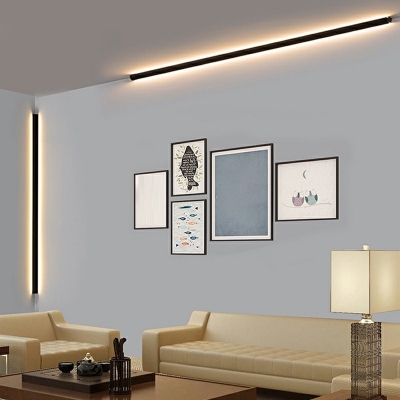 Modern Style Linear Wall Light Iron Wall Sconces for Living Room Wall Sconces