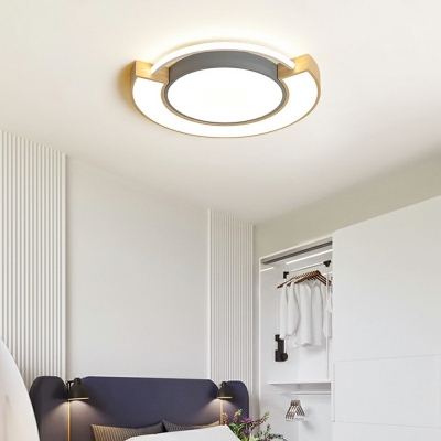 Contemporary Bedroom Flush Mount Light Led Ceiling Mounted Light
