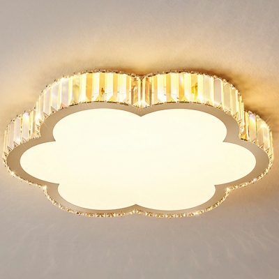 Crystal Flush Ceiling Light 3.5