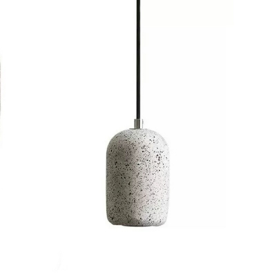 LED Contemporary Ceiling Light Simple Nordic Pendant Light Stone for Living Room