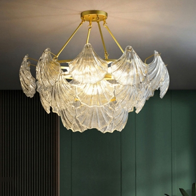 Metal Minimalism Pendant Lighting Fixtures Modern Chandelier Lighting for Living Room