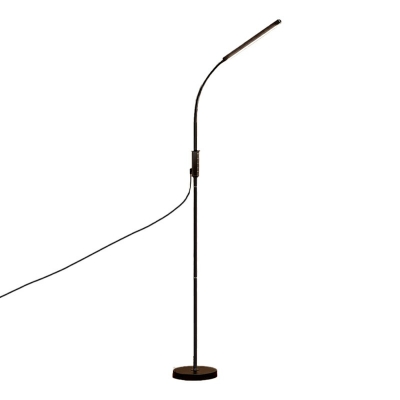 Minimalist Style Stripe Floor Lamp Wrought Iron Floor Lamp for Living Room and Study