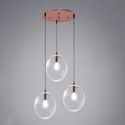 Spherical Ball Glass Hanging Light Fixtures Hanging Ceiling Lights